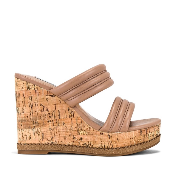 NWOT Steve Madden Wipeout wedge in tan size 9 - Picture 2 of 9